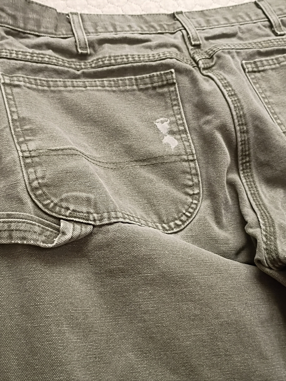 Dickies Carpenter Pants 33x29 Men Distressed (PLEASE READ) - Picture 6 of 13